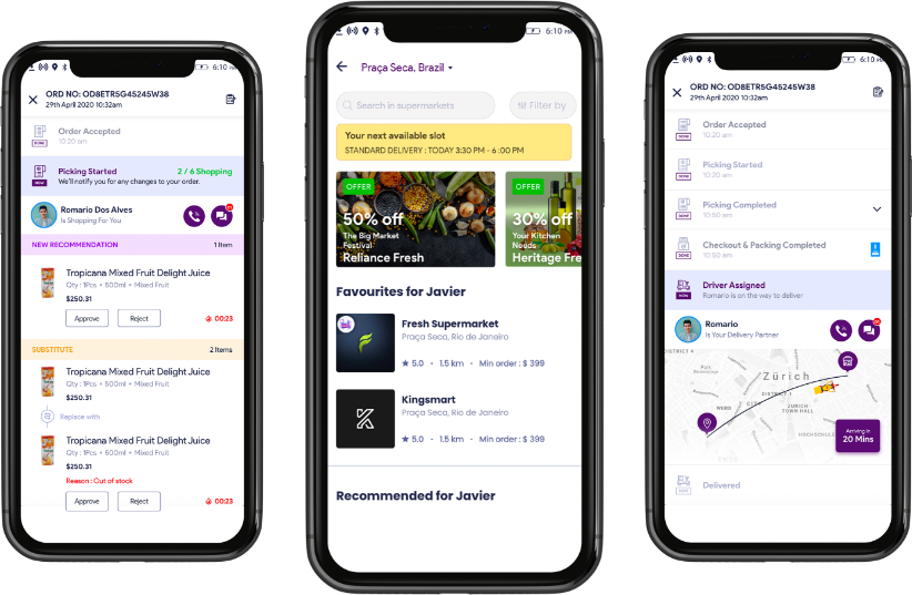 Cornershop Clone Cornershop Clone - Advanced Grocery Delivery Solution