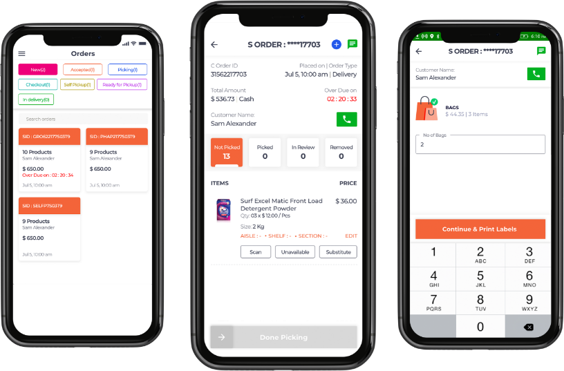 Cornershop Clone Cornershop Clone - Advanced Grocery Delivery Solution